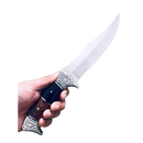 Faca Parrilla Afiadus™ Faca De Caça Pesca Churrasco Luxo Fulltang Inox SLK-A50