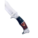 Faca Parrilla Afiadus™ Faca De Caça Pesca Churrasco Luxo Fulltang Inox SLK-A50