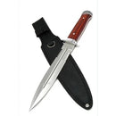 Faca Tática Osato™ Faca De Caça Pesca Churrasco Luxo Fulltang Inox Duas Lâminas