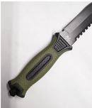 FACA AÇO COM BAINHA EM POLÍMERO PARA CAÇA COZINHA PESCA SELVA SOBREVIVÊNCIA CHURRASCO LÂMINA AFIADA