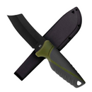 MINI FACA AÇO COM BAINHA EM POLÍMERO CAÇA PESCA TRILHA SELVA SOBREVIVÊNCIA LÂMINA AFIADA