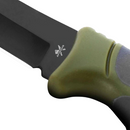 Mini Faca Tática Afiadus™ MINI FACA AÇO COM BAINHA EM POLÍMERO CAÇA PESCA TRILHA SELVA SOBREVIVÊNCIA LÂMINA AFIADA