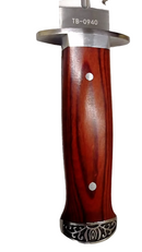 Faca Tática Osato™ Faca De Caça Pesca Churrasco Luxo Fulltang Inox Duas Lâminas