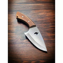 Faquinha Boiaderio Faca Faquinha com Bainha Mulandeiro Boiadeiro com bainha em couro para churrasco pescaria mulandeira muladeiro skinner mini boiadeira