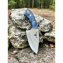 Faquinha Boiaderio Faca Faquinha com Bainha Mulandeiro Boiadeiro com bainha em couro para churrasco pescaria mulandeira muladeiro skinner mini boiadeira