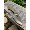 Faquinha Boiaderio Faca Faquinha com Bainha Mulandeiro Boiadeiro com bainha em couro para churrasco pescaria mulandeira muladeiro skinner mini boiadeira