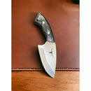 Faquinha Boiaderio Faca Faquinha com Bainha Mulandeiro Boiadeiro com bainha em couro para churrasco pescaria mulandeira muladeiro skinner mini boiadeira