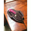 Faquinha Boiaderio Faca Faquinha com Bainha Mulandeiro Boiadeiro com bainha em couro para churrasco pescaria mulandeira muladeiro skinner mini boiadeira