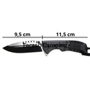 Kit Faca e Canivete Sobrevivência Tático Caça Pesca Com Bainha