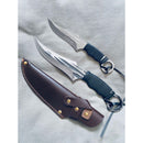 Kit 2 Faca Pesca Sobrevivência Luatek AF67