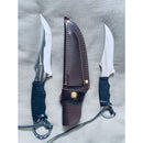 Kit 2 Faca Pesca Sobrevivência Luatek AF67