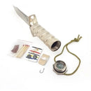 Faca Rambo Tática Militar Sobrevivência Lamina Serrilhado